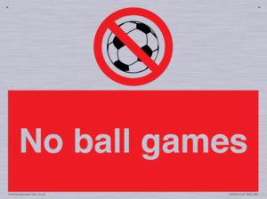 No Ball Games